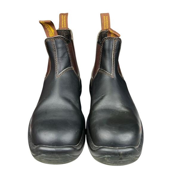 Blundstone Men’s 140 Stout Brown Safety Toe Chelsea Boot Size 8.5 US 9.5 - Picture 7 of 10